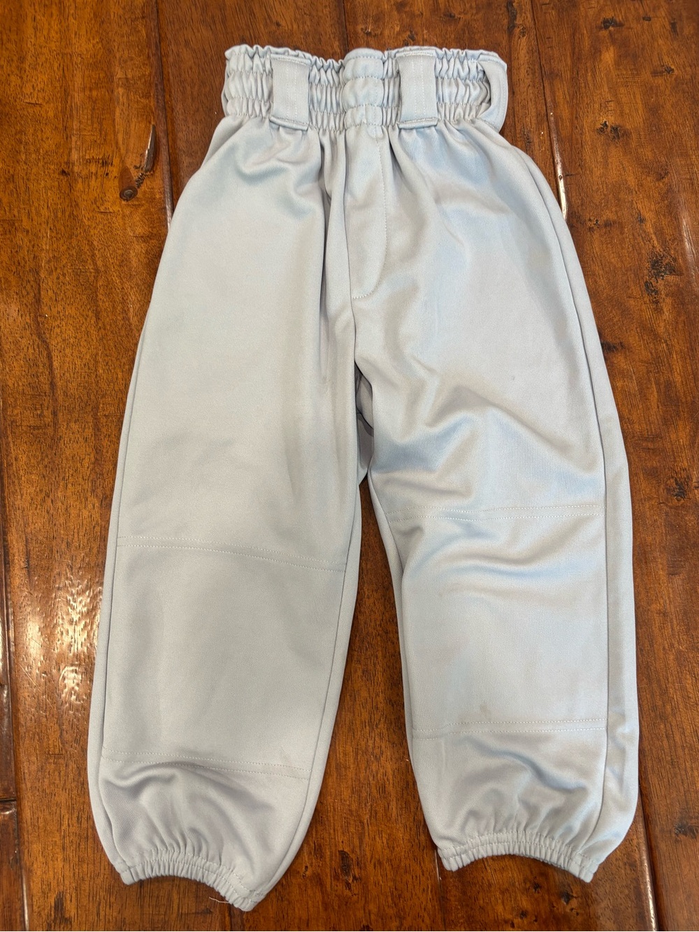 Wilson Youth XS Gray Baseball Pants Elastic Cuff Baseball Uniform Pants